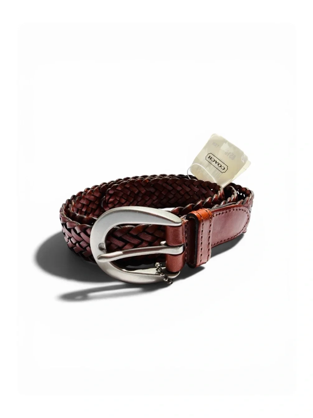 ★ Coach NWT Women’s Harness Buckle Bohemian Seasonal Staple Belt - Brown ★